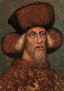 Portrait of the Emperor Sigismund Antonio Pisanello